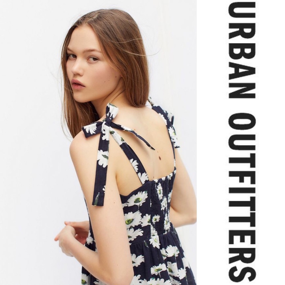 UO Positano Tie Shoulder Midi Dress - Picture 5 of 5